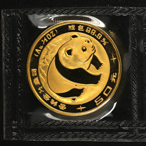 1983 panda 1/2oz gold coin 
