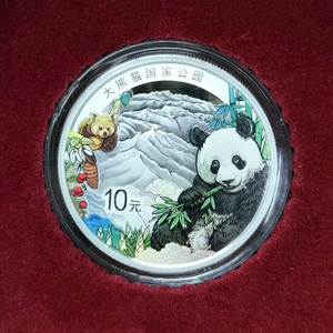 2023 National park Giant panda 30g silver coin
