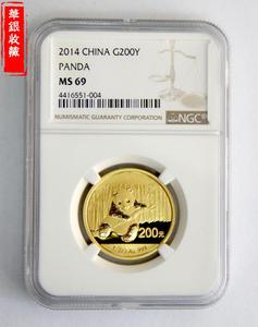 2014 panda 1/2oz gold coin NGC69